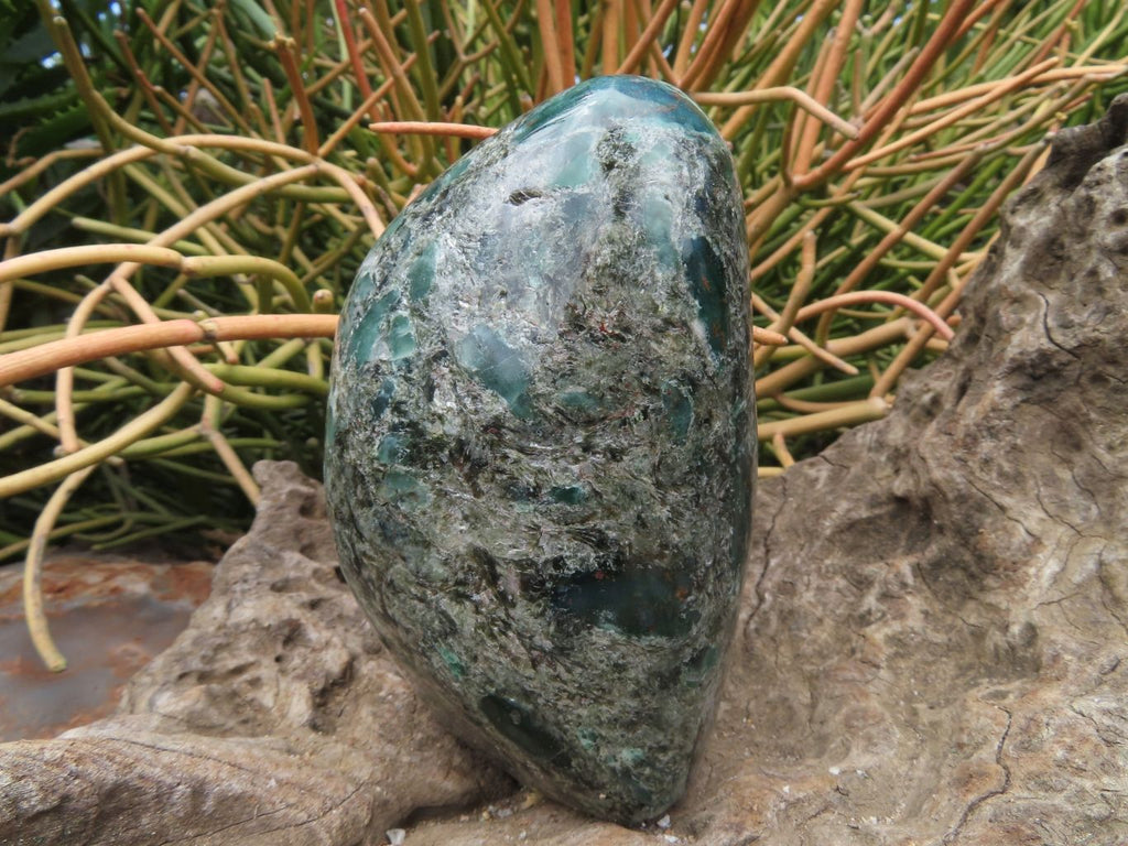 Polished Emeralds In Matrix Free Forms x 2 From Sandawana, Zimbabwe - TopRock