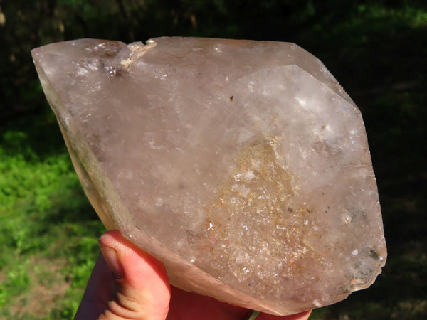 Polished/Natural Half & Half Arcadian Angolan Double Terminated Crystals  x 2 From Angola - TopRock