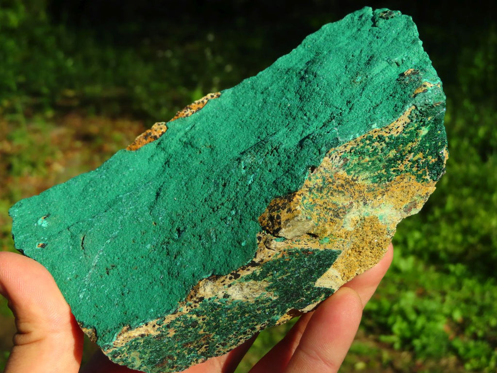 Natural Drusy Malachite Crystals on Matrix  x 2 From Tenke, Congo - TopRock
