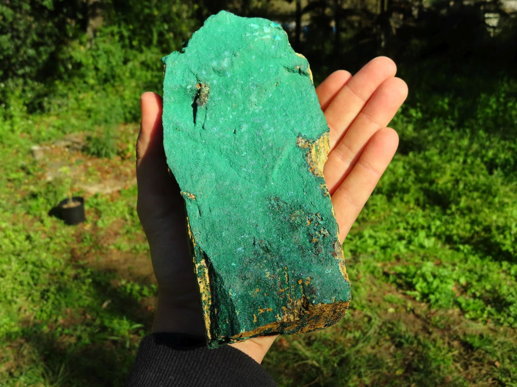 Natural Drusy Malachite Crystals on Matrix  x 2 From Tenke, Congo - TopRock