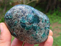 Polished Emeralds In Matrix Free Forms x 2 From Sandawana, Zimbabwe - TopRock