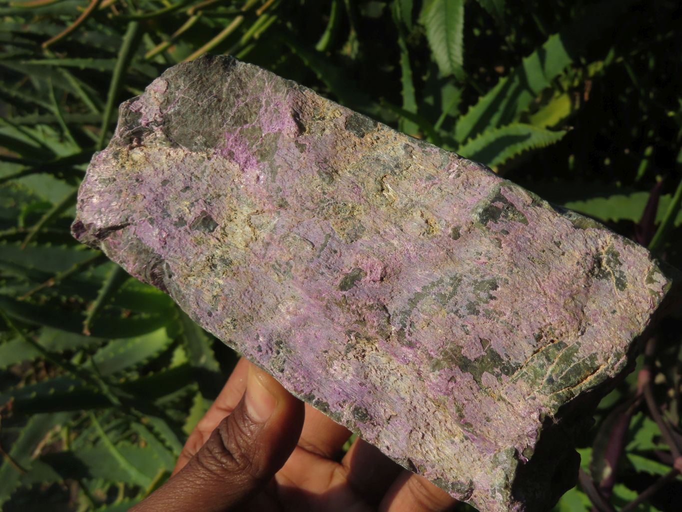 Natural Selected Rare Stichtite & Green Serpentine Specimens x 3 From Barberton, South Africa - TopRock