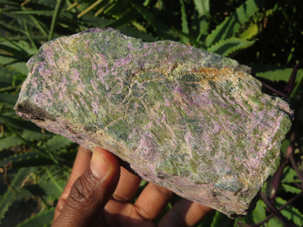 Natural Selected Rare Stichtite & Green Serpentine Specimens x 3 From Barberton, South Africa - TopRock