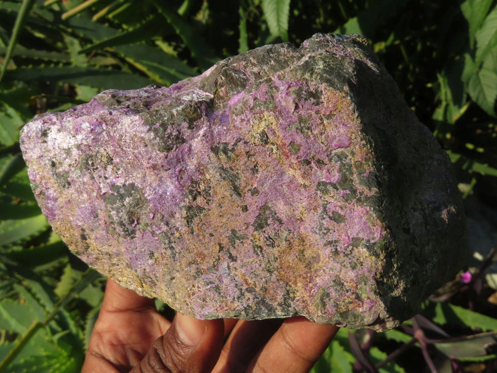 Natural Selected Rare Stichtite & Green Serpentine Specimens x 3 From Barberton, South Africa - TopRock