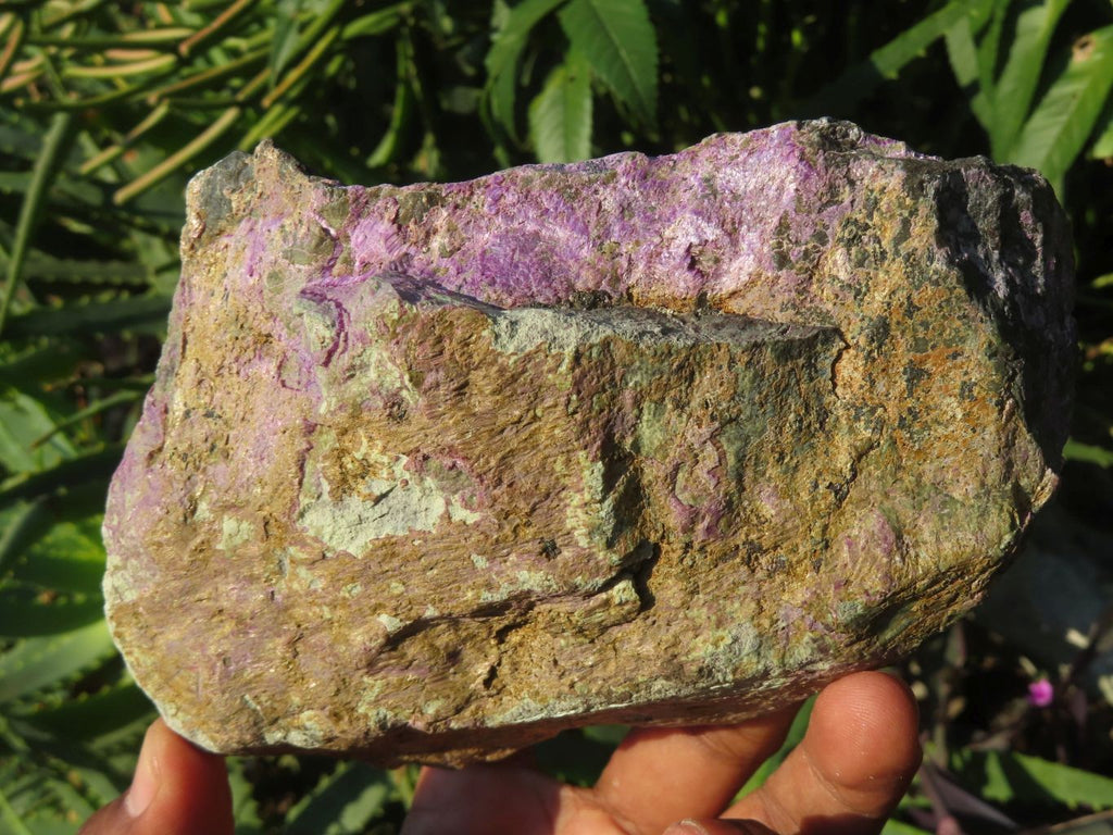 Natural Selected Rare Stichtite & Green Serpentine Specimens x 3 From Barberton, South Africa - TopRock