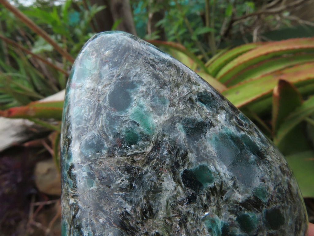 Polished Emeralds In Matrix Standing Free Forms x 2 From Sandawana, Zimbabwe - TopRock