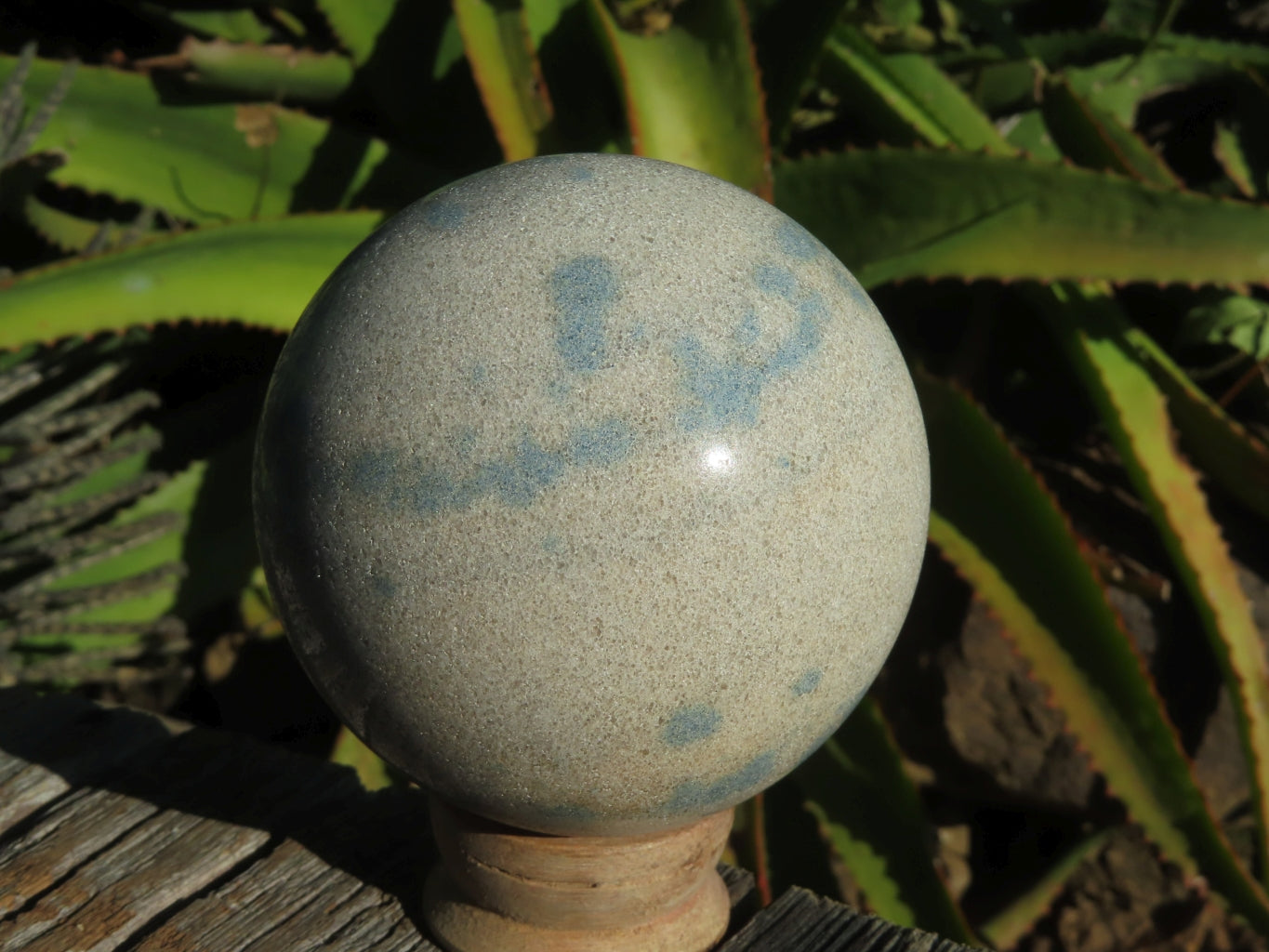 Polished Blue Spotted Spinel Spheres x 3 From Madagascar - TopRock
