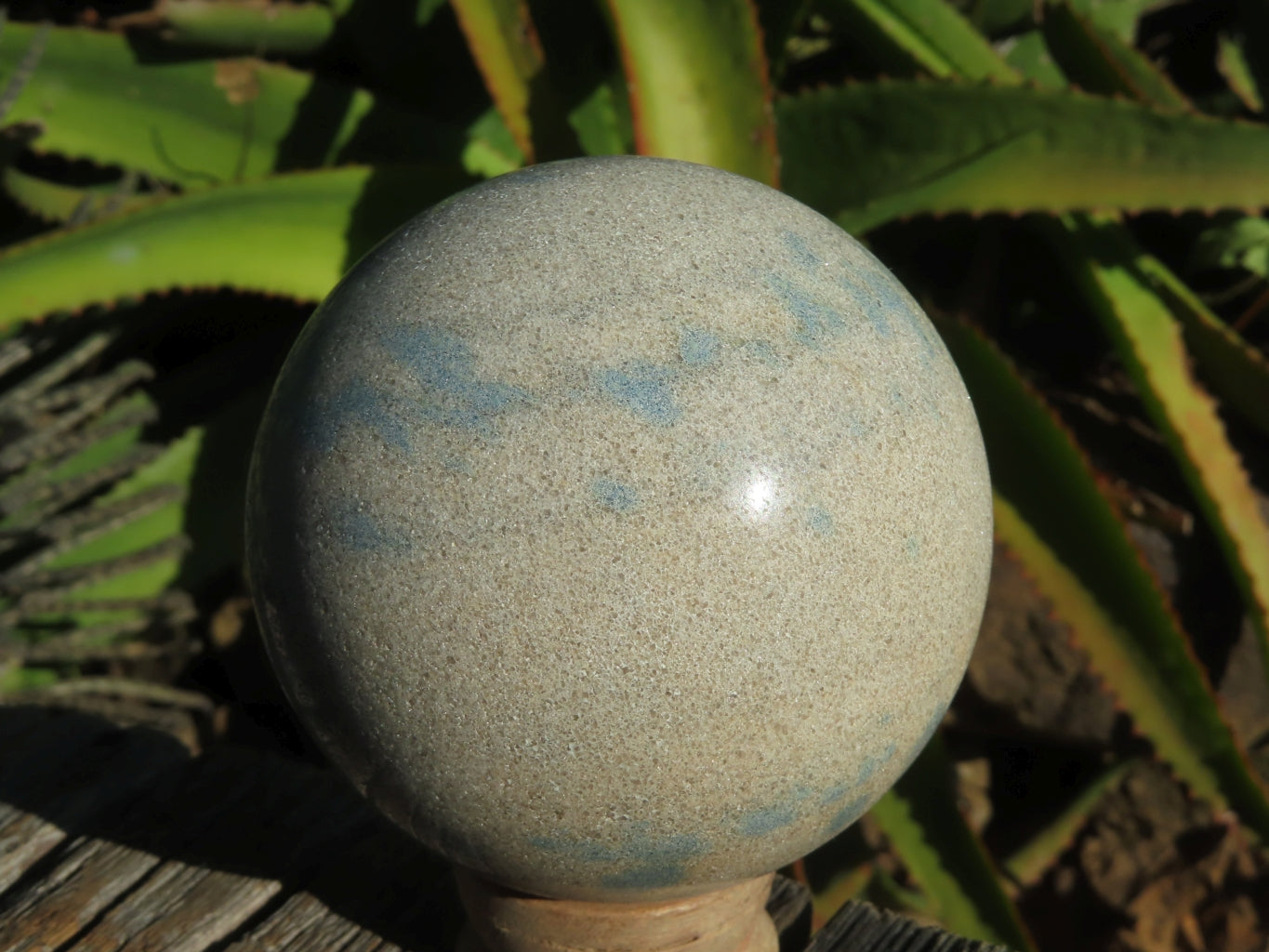 Polished Blue Spotted Spinel Spheres x 3 From Madagascar - TopRock