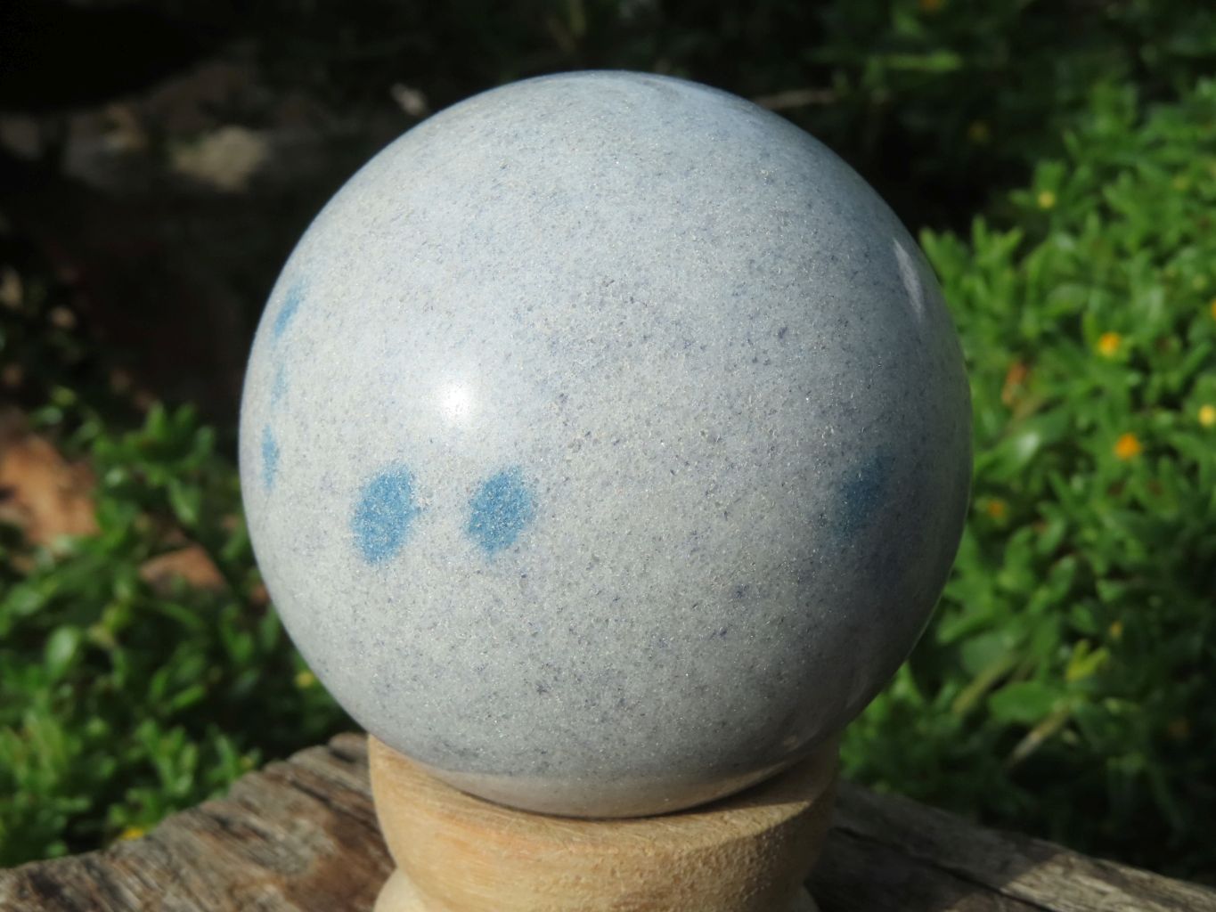 Polished Small Affordable Blue Spotted Spinel Spheres x 6 From Madagascar - TopRock