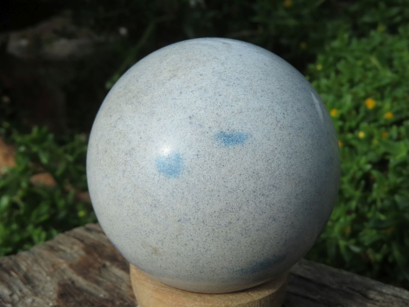 Polished Small Affordable Blue Spotted Spinel Spheres x 6 From Madagascar - TopRock