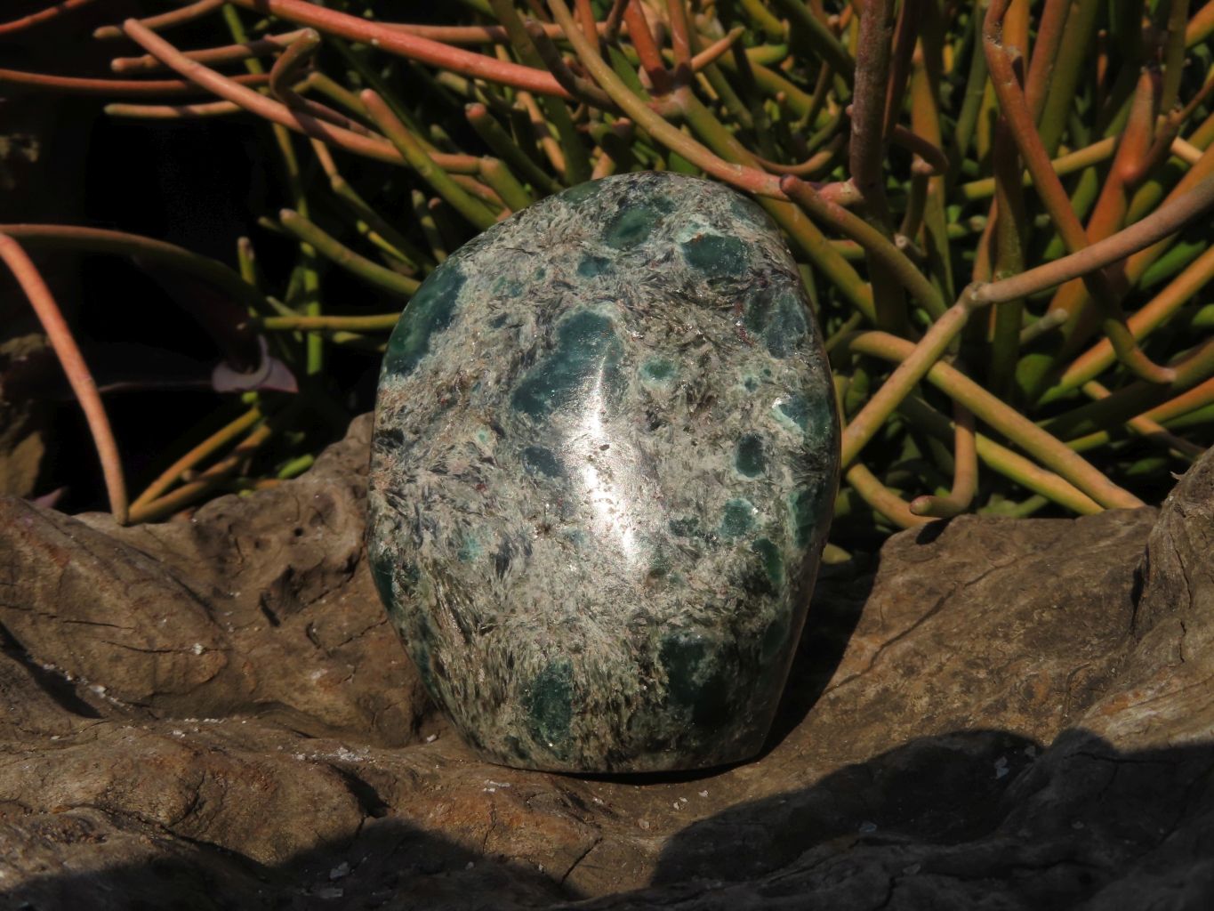 Polished Emeralds In Matrix Free Forms x 6 From Zimbabwe - TopRock