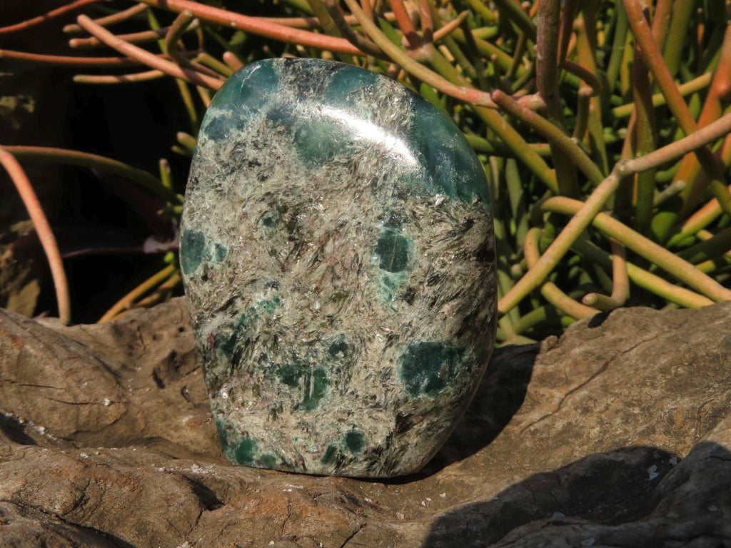 Polished Emeralds In Matrix Free Forms x 6 From Zimbabwe - TopRock