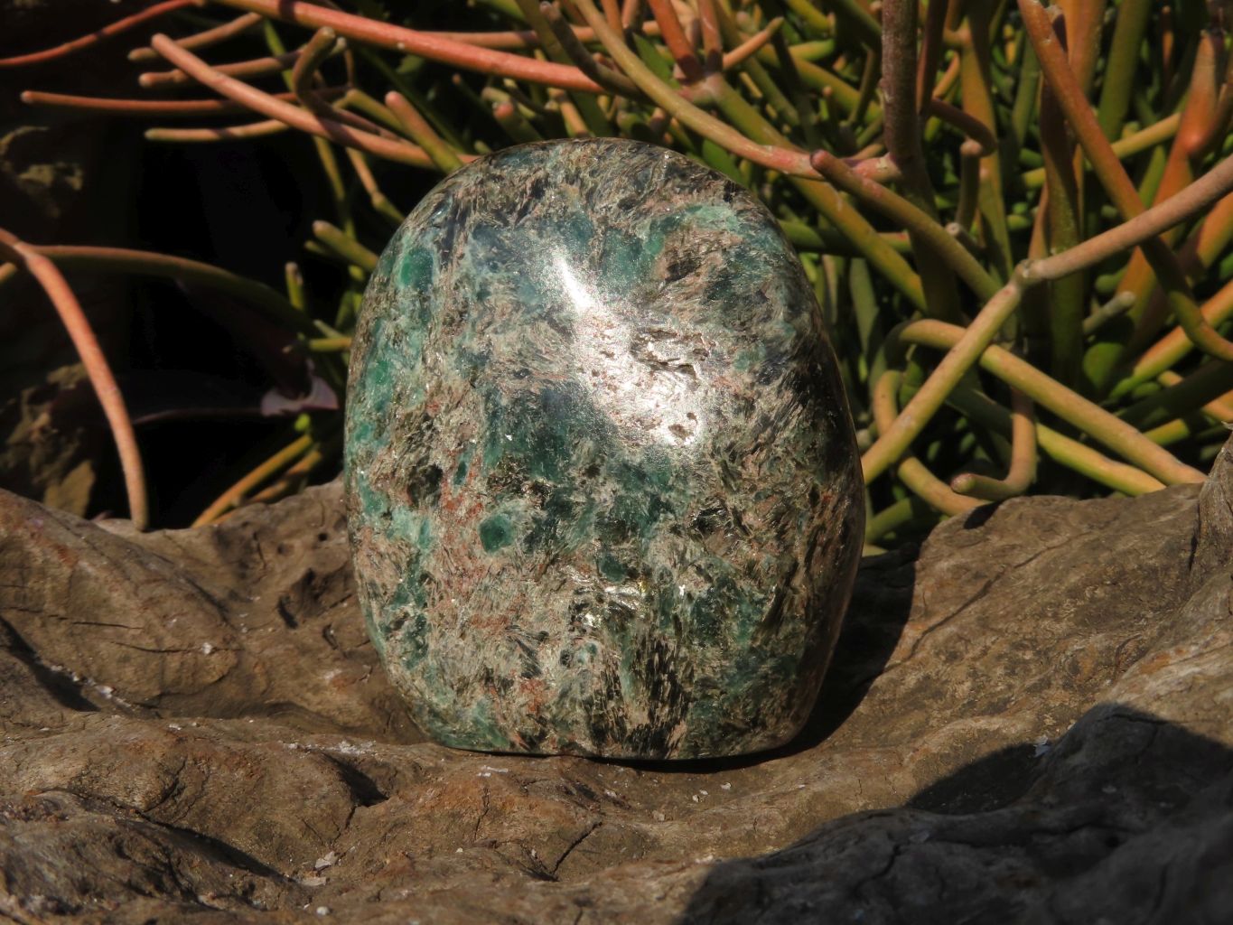 Polished Emeralds In Matrix Free Forms x 6 From Zimbabwe - TopRock