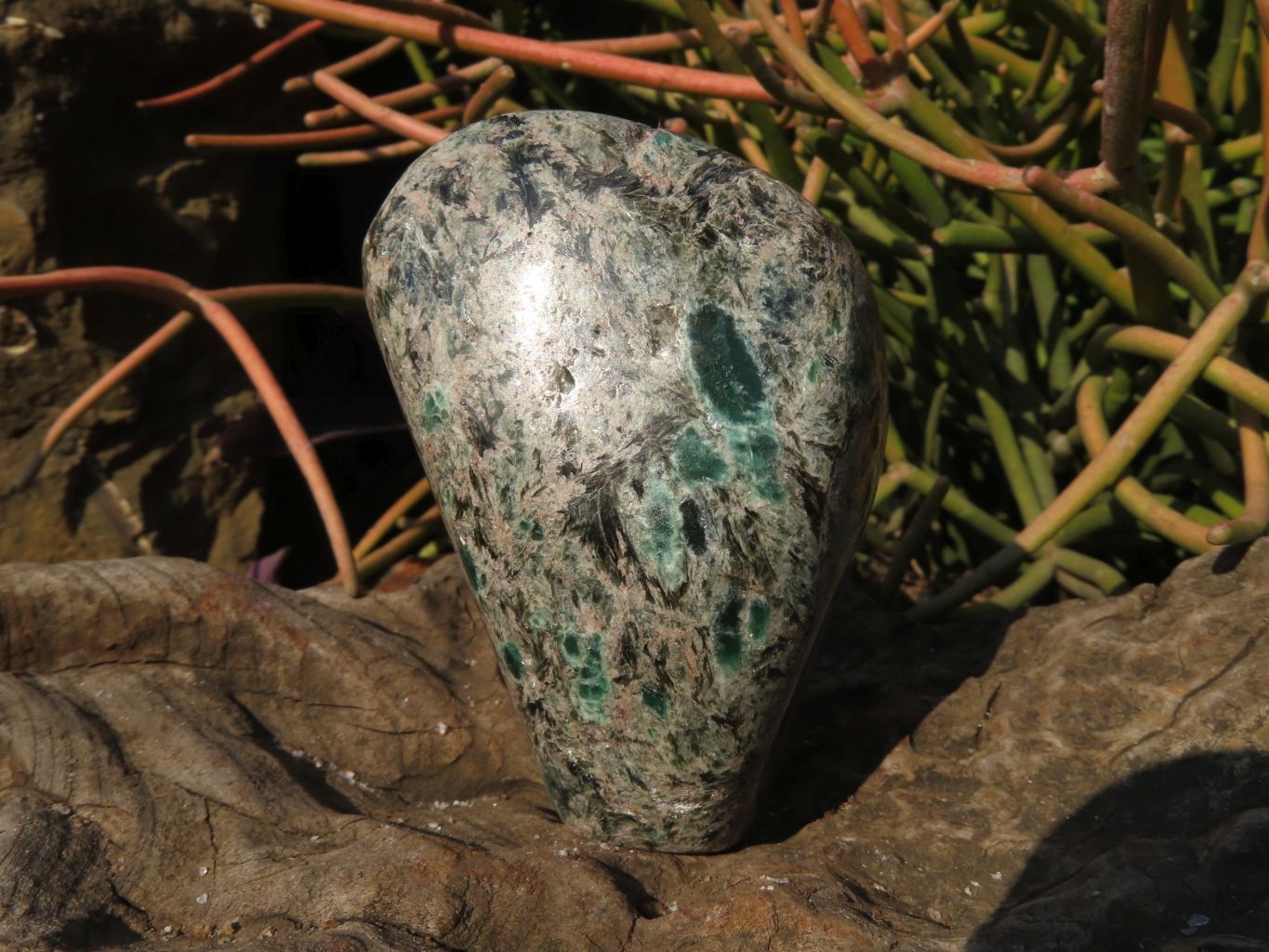 Polished Emeralds In Matrix Free Forms x 6 From Zimbabwe - TopRock