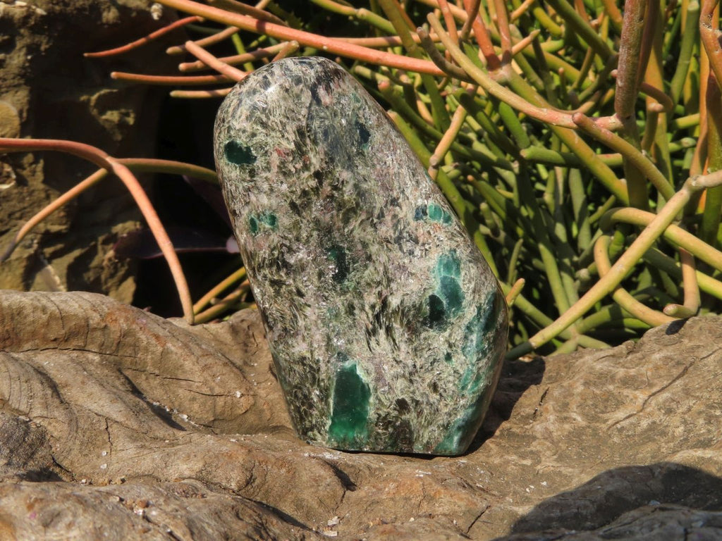 Polished Emeralds In Matrix Free Forms x 6 From Zimbabwe - TopRock