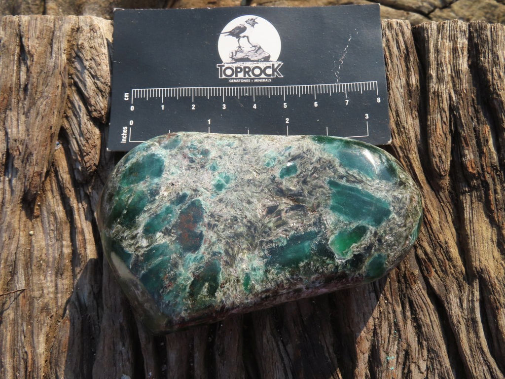 Polished Emeralds In Matrix Free Forms x 6 From Zimbabwe - TopRock