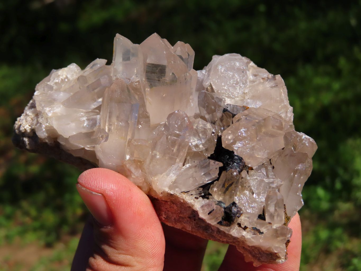 Natural Madagascar Quartz Clusters x 6 From Madagascar - TopRock