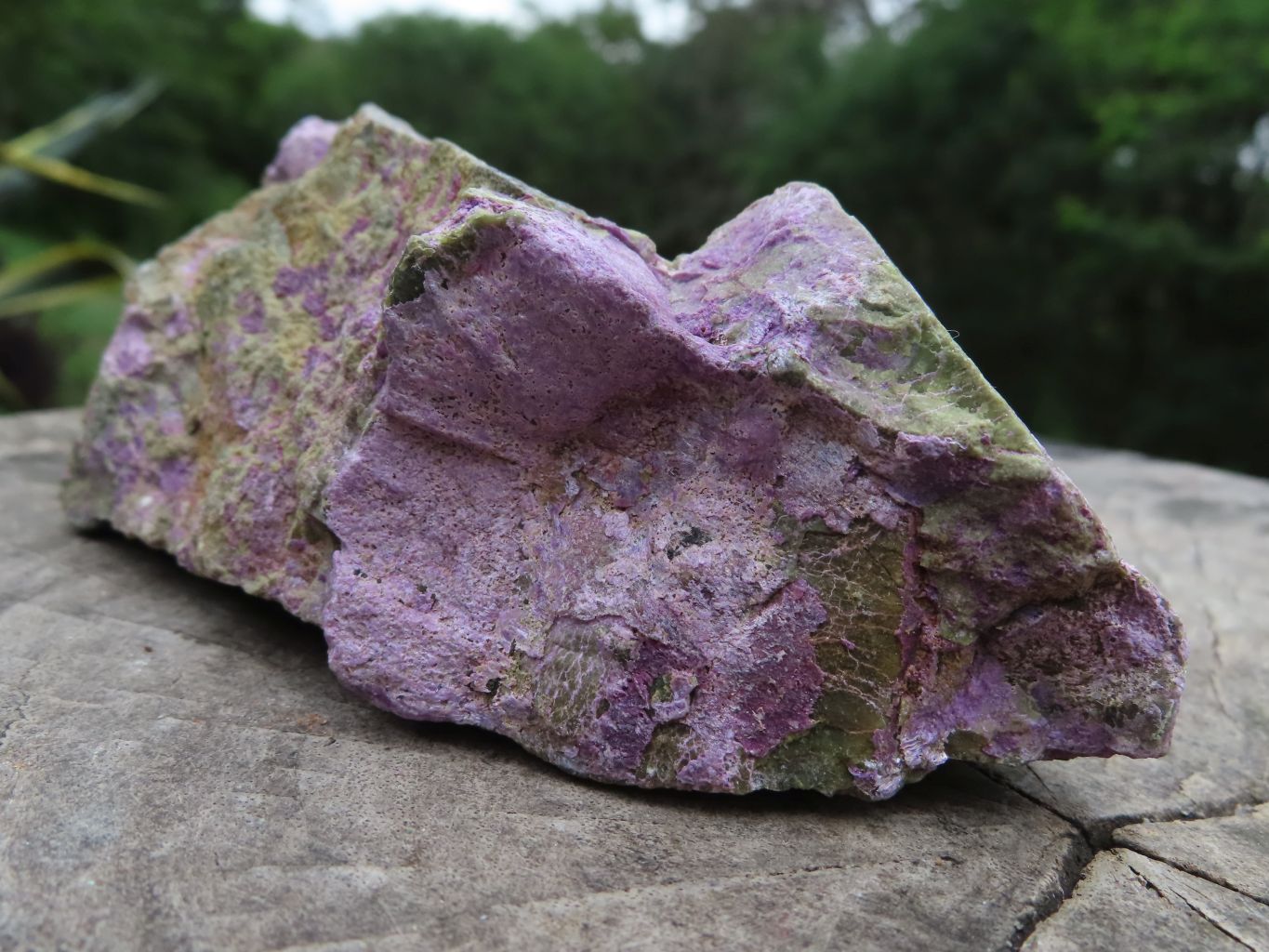 Natural Rare Stichtite & Green Serpentine Specimens x 2 From Barberton, South Africa - TopRock