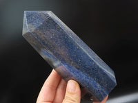 Polished Lazulite Crystal Points x 2 From Madagascar - TopRock
