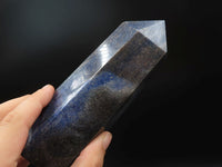 Polished Lazulite Crystal Points x 2 From Madagascar - TopRock