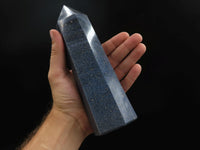 Polished Lazulite Crystal Points x 2 From Madagascar - TopRock