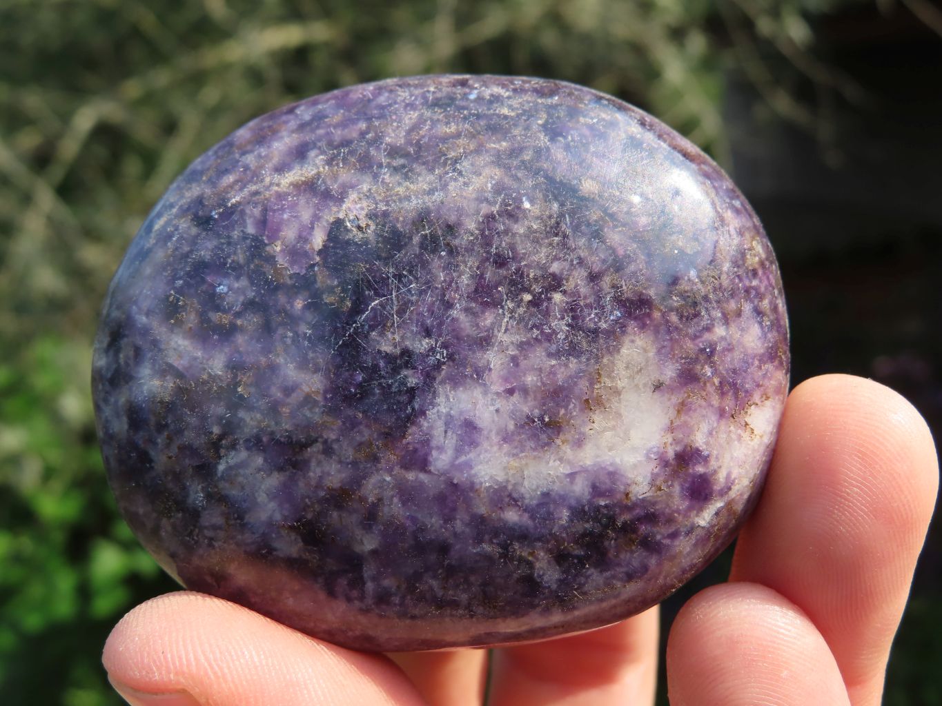 Polished Lepidolite Gallets x 9 From Zimbabwe - TopRock