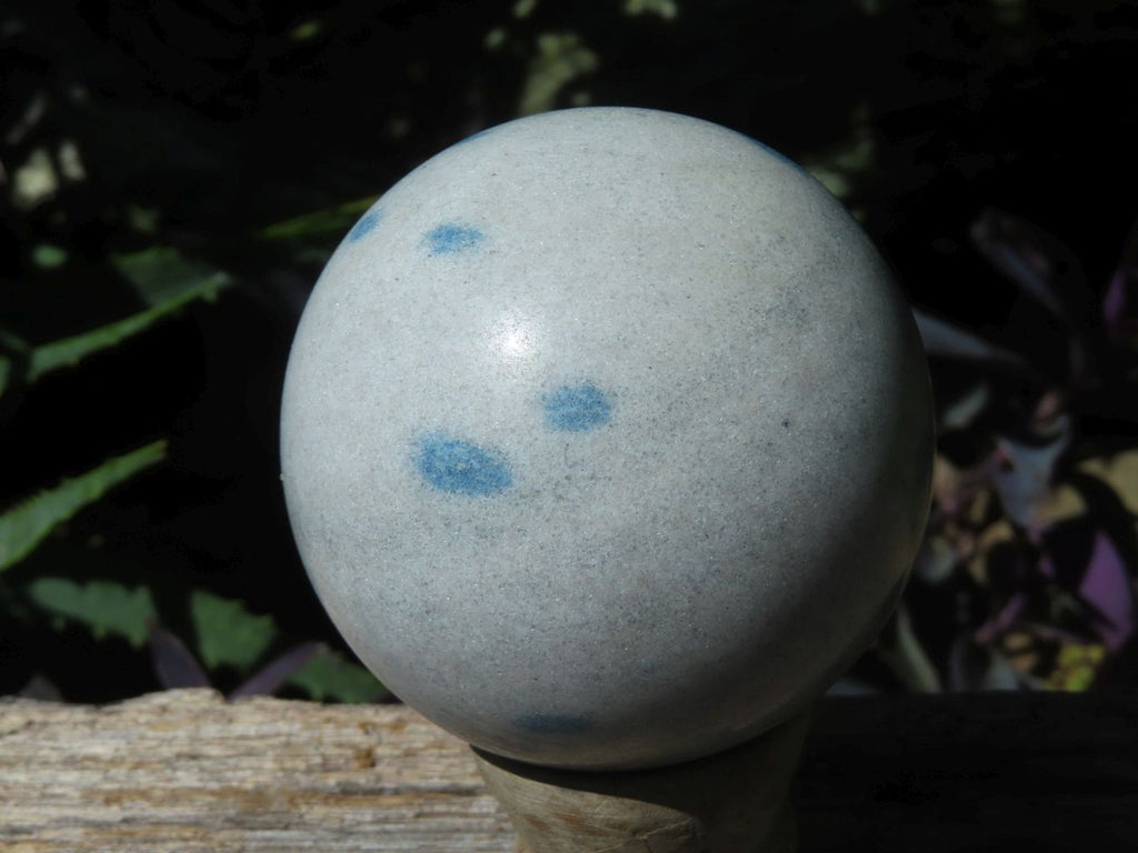 Polished Blue Spotted Spinel Spheres x 4 From Madagascar - TopRock