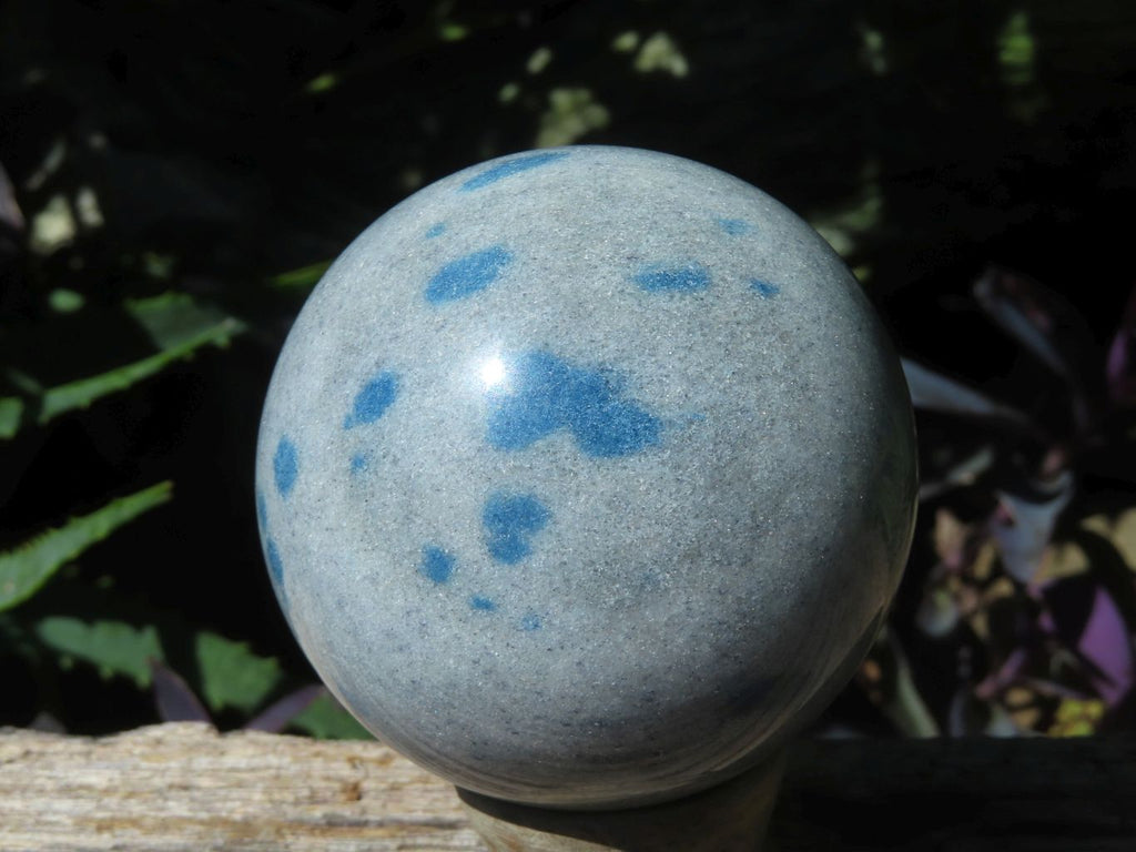 Polished Blue Spotted Spinel Spheres x 4 From Madagascar - TopRock