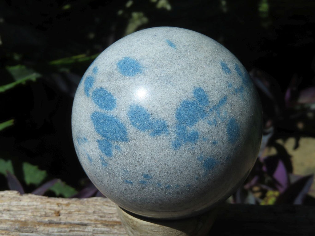 Polished Blue Spotted Spinel Spheres x 4 From Madagascar - TopRock