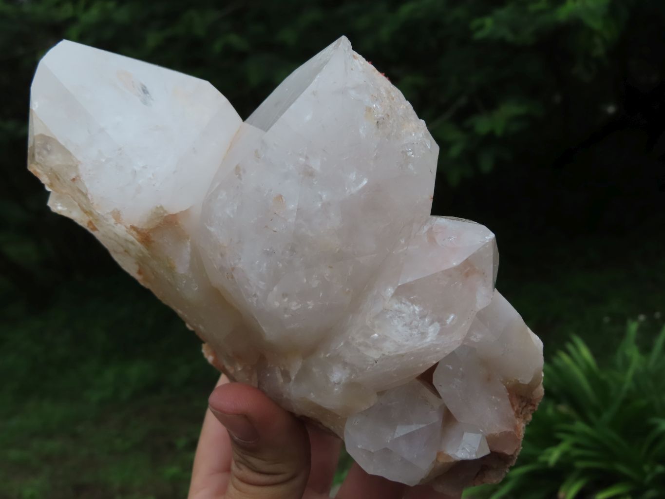 Natural Madagascar Quartz Clusters x 2 From Madagascar - TopRock