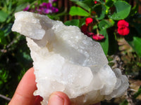 Natural Medium Sugar Quartz Crystal Clusters x 6 from Ambatondrazaka, Madagascar - TopRock