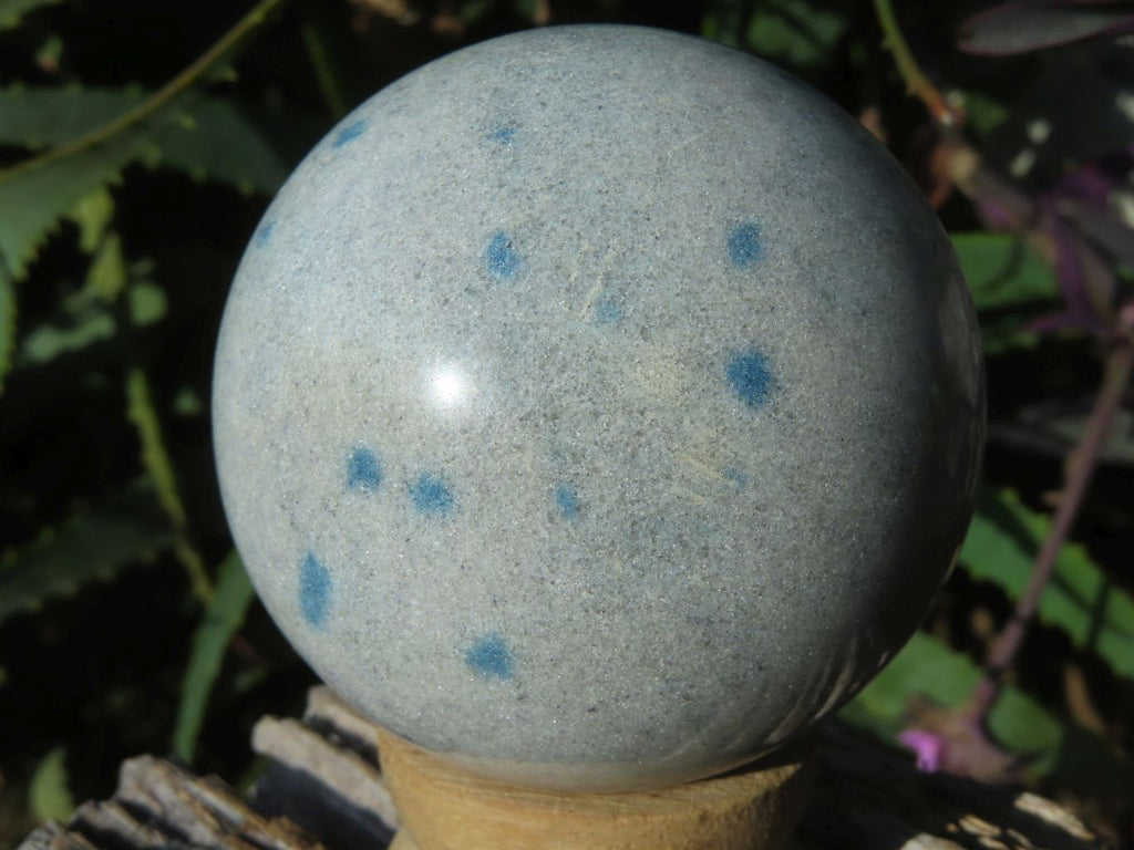 Polished Blue Spotted Spinel Spheres x 6 From Madagascar - TopRock