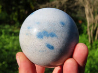 Polished Blue Spotted Spinel Spheres x 4 From Madagascar - TopRock