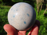 Polished Blue Spotted Spinel Spheres x 4 From Madagascar - TopRock