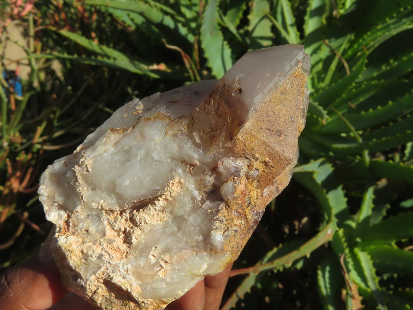 Natural Red Hematoid Quartz Crystals x 4 From Zimbabwe - TopRock