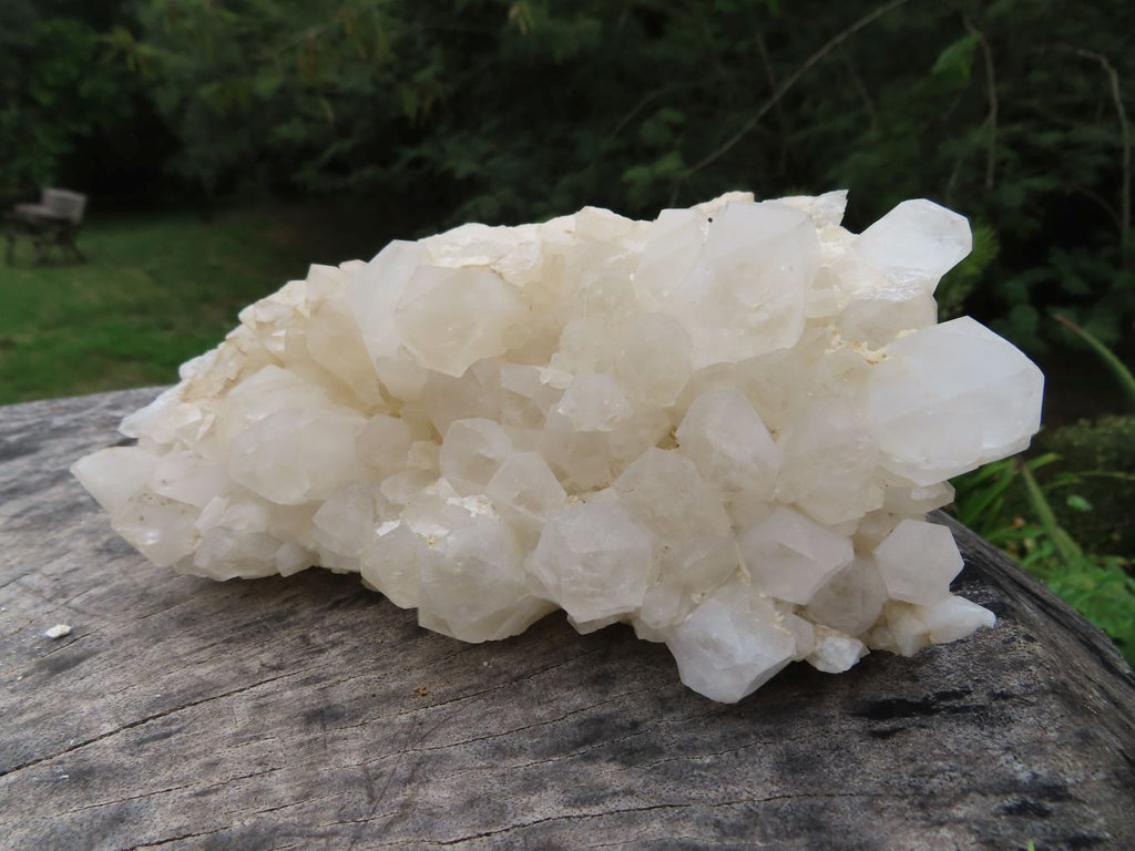 Natural Small Décor Quartz Cluster Specimens x 3 From Madagascar - TopRock