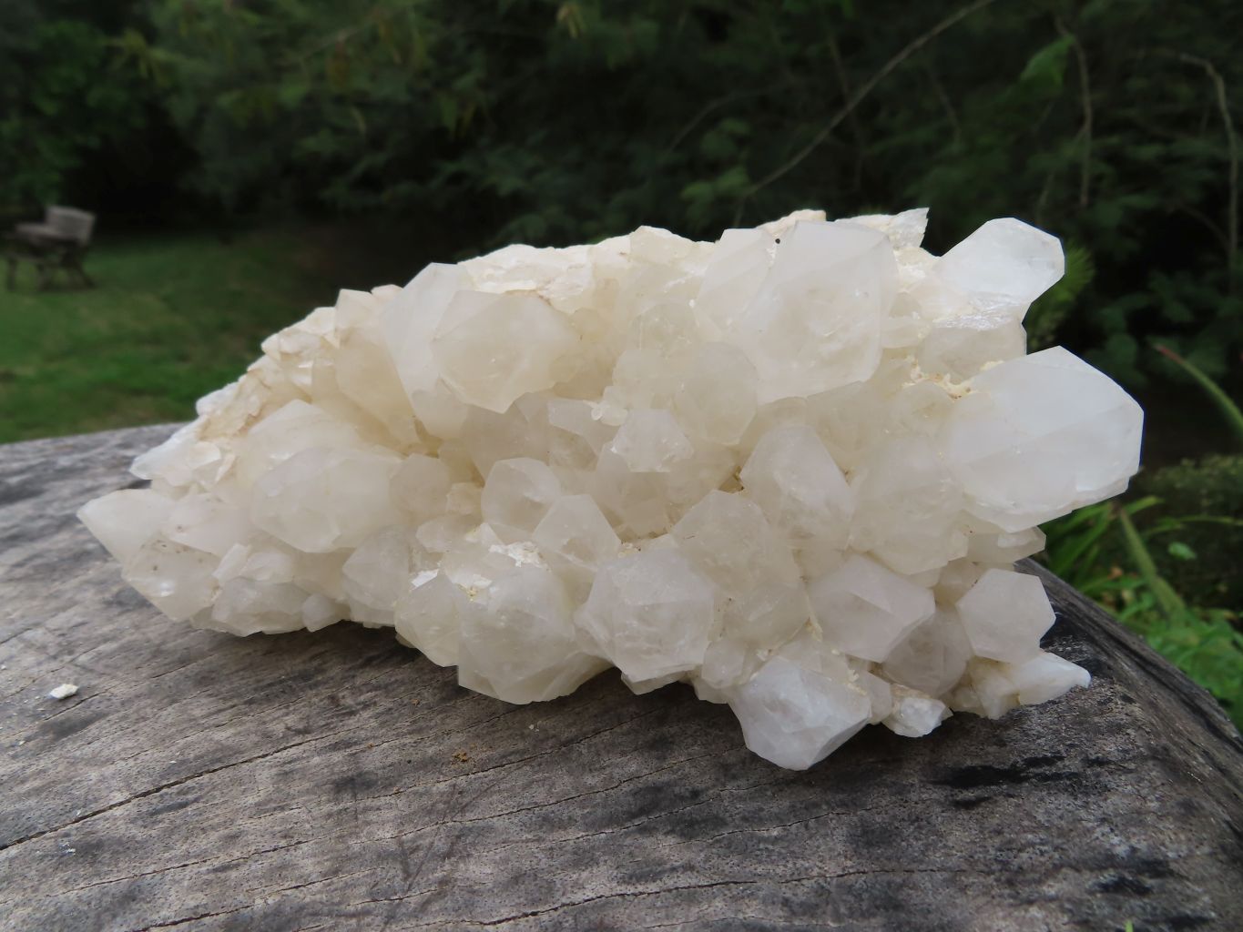 Natural Small Décor Quartz Cluster Specimens x 3 From Madagascar - TopRock