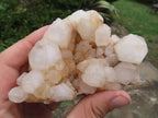 Natural Small Décor Quartz Cluster Specimens x 3 From Madagascar - TopRock