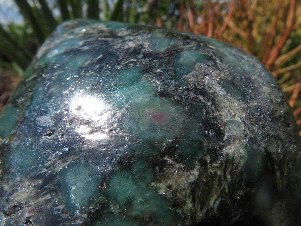 Polished Emeralds In Matrix Free Form x 1 From Zimbabwe - TopRock