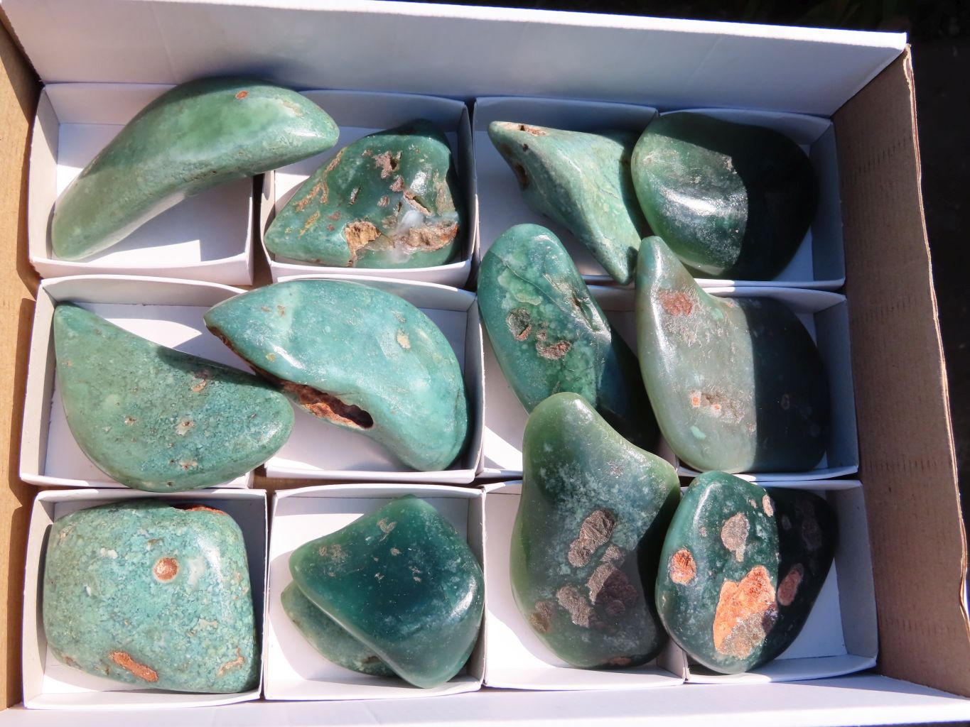 Polished Mtorolite Whole Free Forms x 13 From Mutorashanga, Zimbabwe - TopRock
