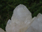 Natural Cascading White Phantom Quartz Splayed Fir Clusters x 2 From Ambatfinhandrana, Madagascar - TopRock