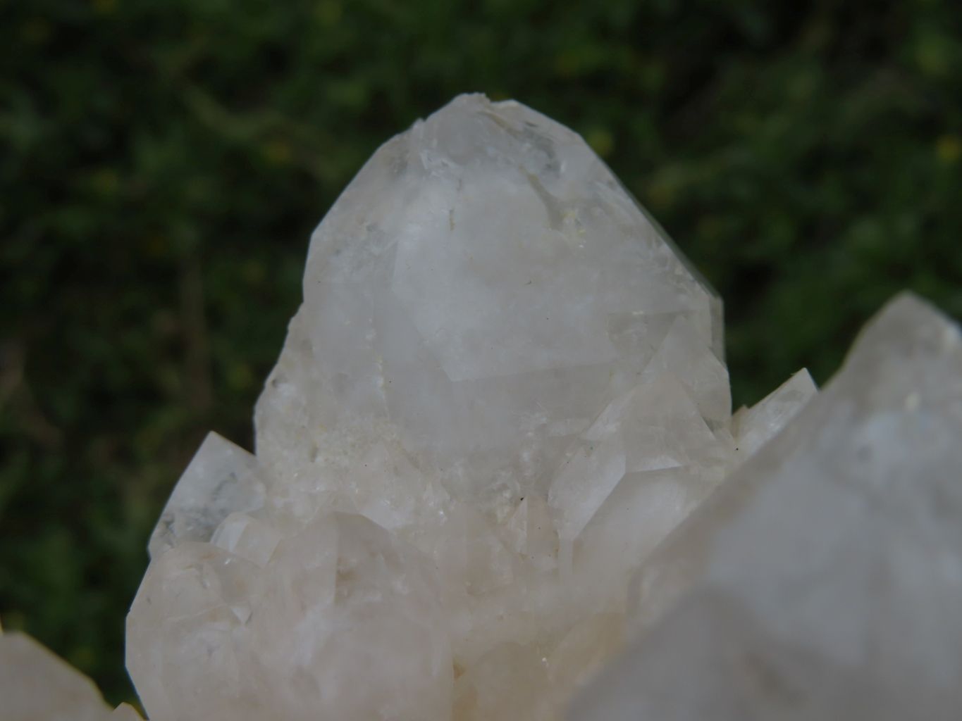 Natural Cascading White Phantom Quartz Splayed Fir Clusters x 2 From Ambatfinhandrana, Madagascar - TopRock